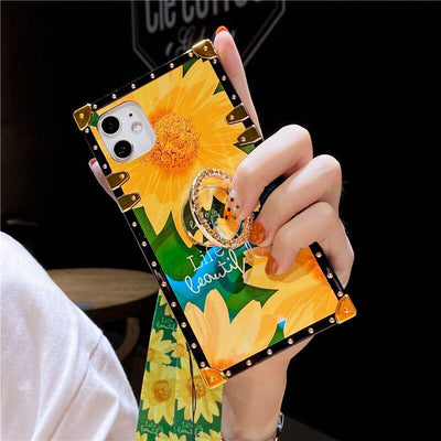 Flower Square Phone Case