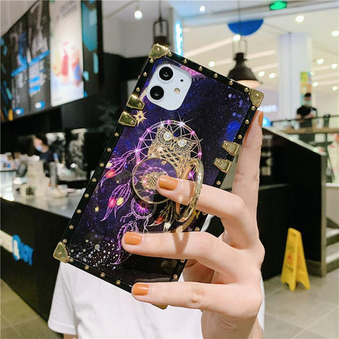 Fashion Ring Stand Shockproof Case