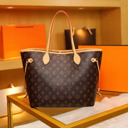 2022 new women's bag large capacity leather handbag