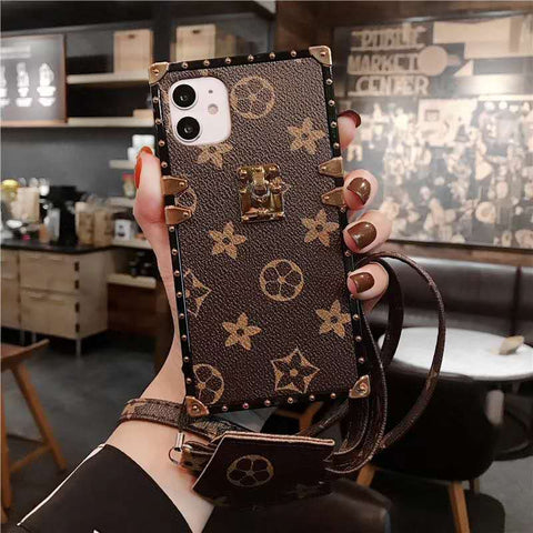 Cube Old Flower Phone Case