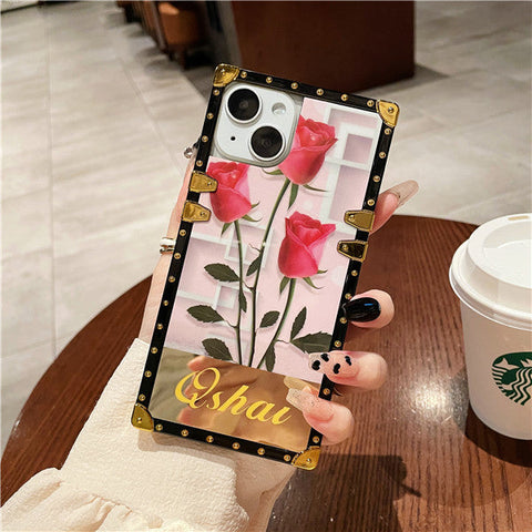 Tulips square  phone case