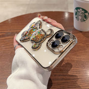 Leather soft cute phone case