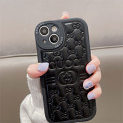 Soft leather luxury phone case