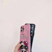 Cute kiss cat soft phone case