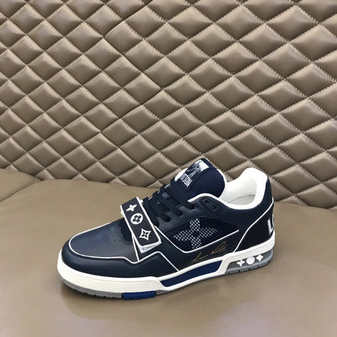 L V - Strap Sneaker - Navy