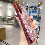 Transparent Diamond Pattern Case