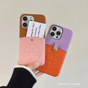 Fashion Card Holder phone case for iPhone