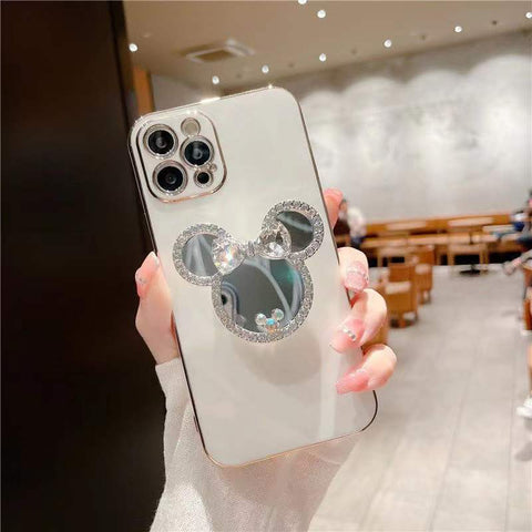 Cute Diamond Mirror Phone Case