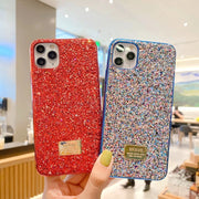 Glitter electroplating phone case