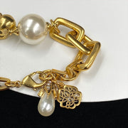 New Skull Pearl Bracelet