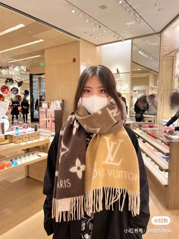 Luxury New shawl scarf printed winter cashmere scarf