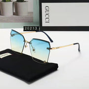 2022 New Ladies Fashion Classic Half Rim Sunglasses