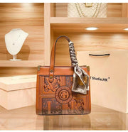 New Luxury letter cowhide Handbag