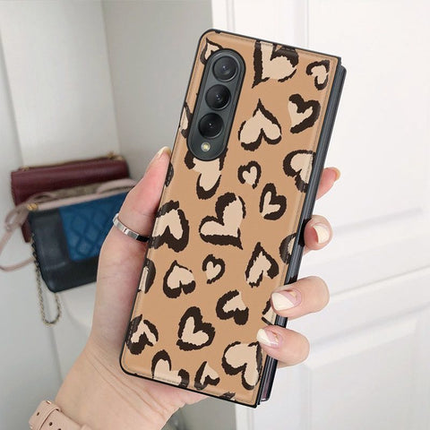 Samsung zfold3 pattern folding screen Leopard Print