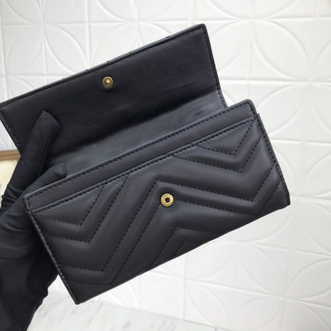 Double G Wallet - Black