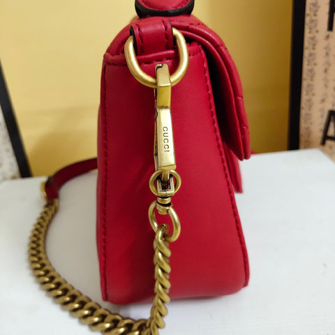 GG Marmont top handle bag