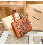 New Luxury letter cowhide Handbag