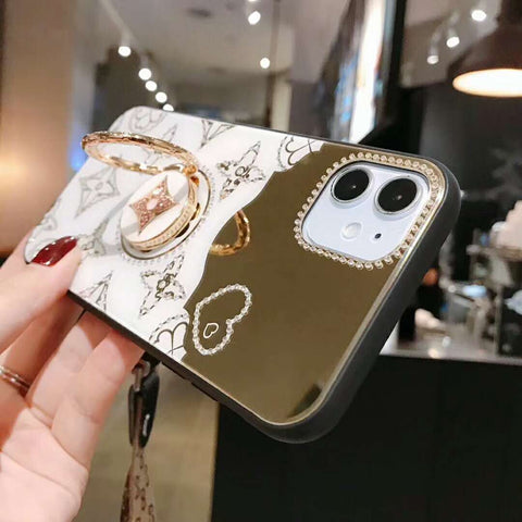 Loveheart mirror phone case