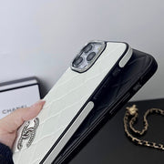 Luxury soft leather phone case for iphone