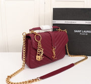 Ysl young burgundy