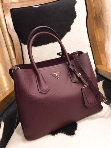 Prada burgundy