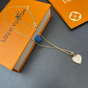 L v necklace