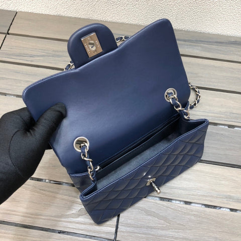 handbag navy 20cm