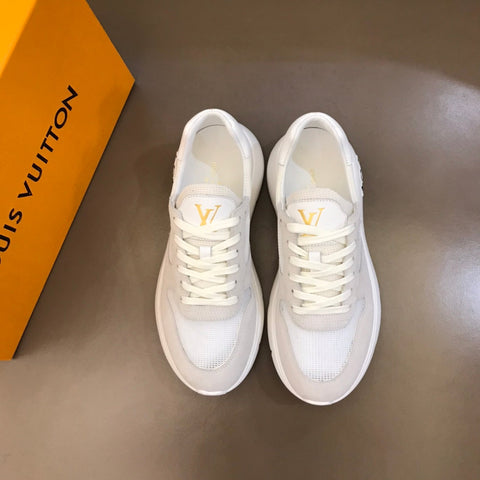 L v sneakers white 21