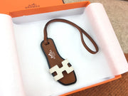 H shoe key ring