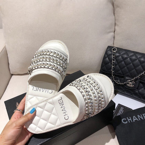 Chanel slides 2colors