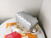 handbag silver 22.0 x 13.0 x 17.0 cm