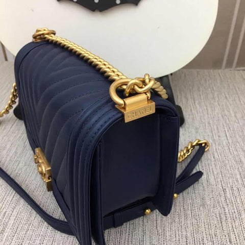 fashion navy boy handbag