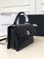 BLACK FASHION HANDBAG