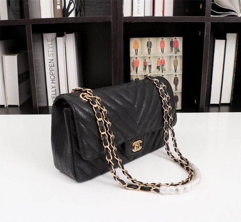 handbag black gold/silver