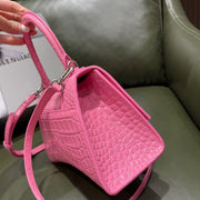 B hourglass 23cm pink