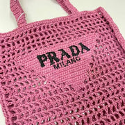 P r a d a beach pink 38x36x3cm