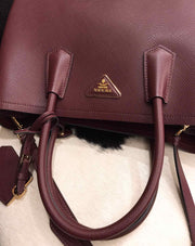 Prada burgundy