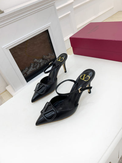 V heels black 7.5cm 34-41