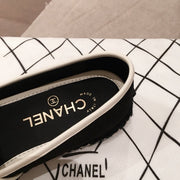 Chanel black espadrilles