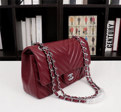 Chanel burgundy