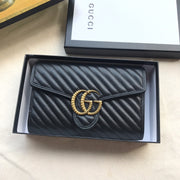 GG wallet bag b/w