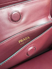 Prada burgundy