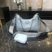 Prada nylon light blue