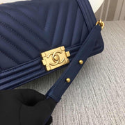 fashion navy boy handbag