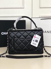 BLACK FASHION HANDBAG