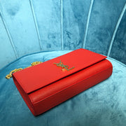 Y s l monogram red 24.0  14.5  5.5 CM1