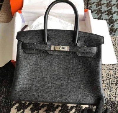 Hermès black 30 cm