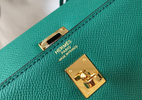 Hermès green 25cm