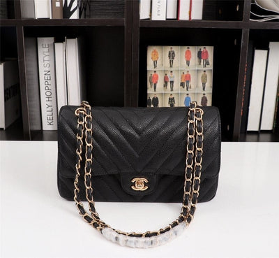 handbag black gold/silver