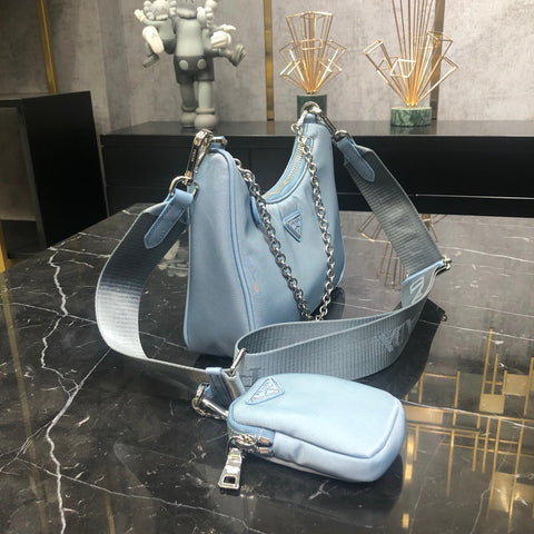 Prada nylon light blue